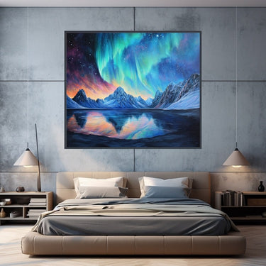 Northern Lights Alaska Painting